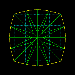 Checker Square Cushion