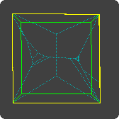 3D model of scanned diamond