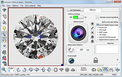 DiamCalc